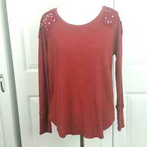 American Eagle Lace Cut Out Thermal, sz XS/TP